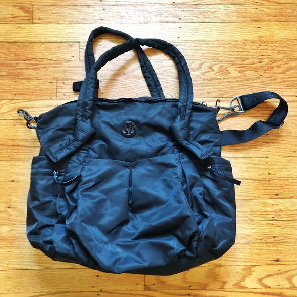 lululemon athletica Handbags - Black Lululemon Gym / Tote Bag